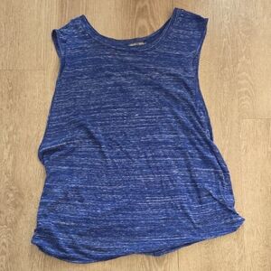 Threads 4 Thought Heathered Blue Muscle Tee